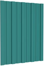 Πάνελ οροφής 12 pcs Πράσινο 60 x 45 cm Γαλβανισμένος χάλυβας Πράσινο 42047100