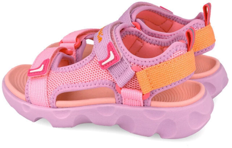 GARVALIN SANDALIA CINTAS 262770-D032 PINK/FUXIA/ORANGE