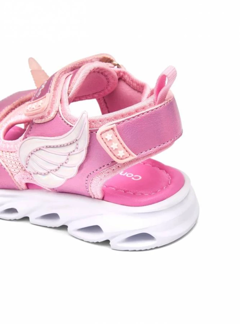 CONGUITOS UNICORN LIGHT UP SPORT SANDAL  COSH260015-ΡΟΖ PINK