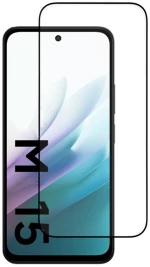 Full Screen Tempered Glass Protector for Xiaomi Redmi 15 4G/15 5G Black