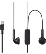 Handsfree Ακουστικά Micro USB Μαύρα