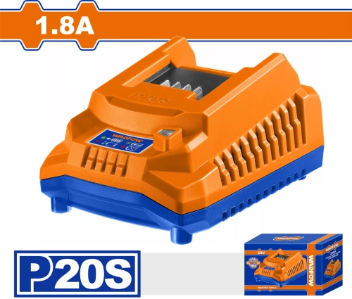 Φορτιστής για μπαταρίες λιθίου 20V / 1.8A WADFOW WFCP518E