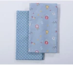 Σετ Σεντόνια Λίκνου 2 Τεμαχίων Nef-Nef Super Boy Blue 70x120