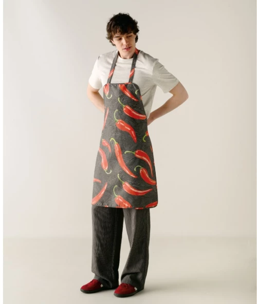 Ποδιά Κουζίνας Kentia Chilli.Ποδια 62x83