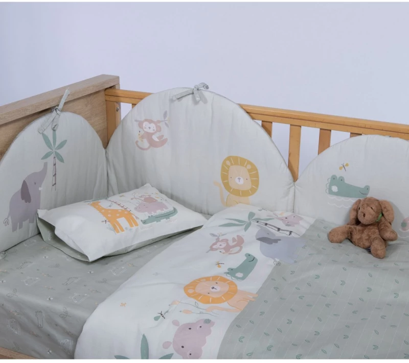 Πάντα Κούνιας Nef-Nef Savana Green 60+67+60x40