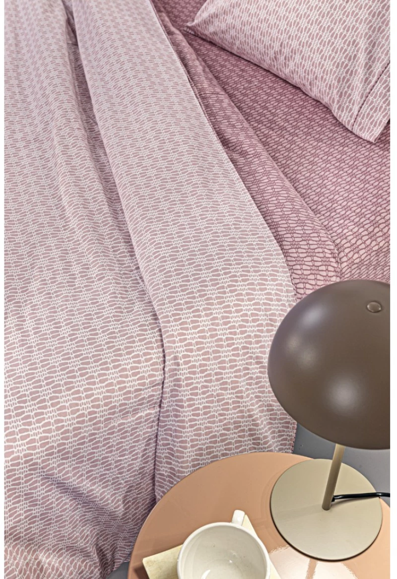 Σετ Σεντόνια Υπέρδιπλα 4 Τεμαχίων Guy Laroche Sandy Old Pink 240x265