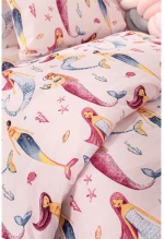 Σετ Σεντόνια Κούνιας Guy Laroche Bebe Merida Pink 115x170