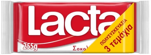Lacta Σοκολάτα 3x85gr