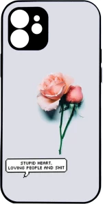 flower stupid heart - iPhone 12 Mini