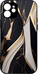 Marblre Black-Gold-White Desing 1 - Motorola Moto G84 5G