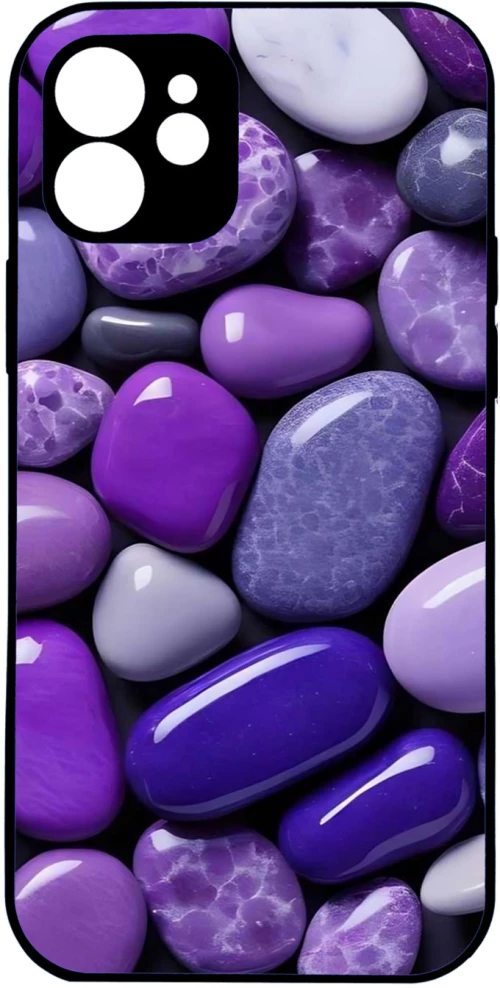 Purple Pebbles - iPhone 14 Pro
