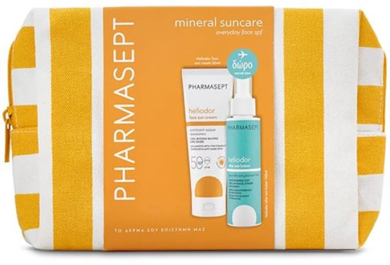 Pharmasept Heliodor Face Sun Cream Spf50,50ml & After Sun Lotion 100ml & Νεσεσερ