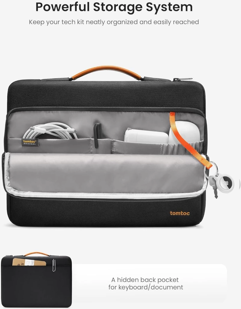 Τσάντα Laptop Tomtoc Defender A14 για Μεταφορά Laptop έως 14" - Black (A14D2D1)