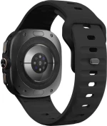 Λουράκι Samsung Galaxy Watch Ultra 2025 / 2024 47mm Mobile Origin Easy Strap Σιλικόνης - Black (MO-SGWU-BLK)