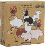 LE TOY VAN ΞΥΛΙΝΟ ΣΕΤ ΖΩΑ ΦΑΡΜΑΣ ΠΥΡΓΟΣ (#PL141)
