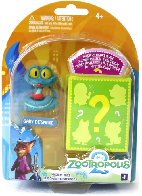 ZOOTOPIA SEMI-BLIND ΣΕΤ ΦΙΓΟΥΡΕΣ 2τμχ. 5εκ. - GARY DE'SNAKE (#JWZ00059)