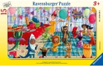 RAVENSBURGER ΠΑΖΛ ΚΑΡΤΕΛΑ 15 τεμ. ΑΠΟΚΡΙΑΤΙΚΟ ΠΑΡΤΥ (#04250)