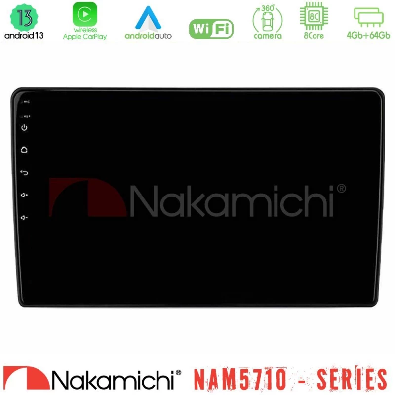 Nakamichi NAM5710 Series 8Core Android13 4+64GB  Suzuki Grand Vitara 2003-2005 Navigation Multimedia Tablet 9"
