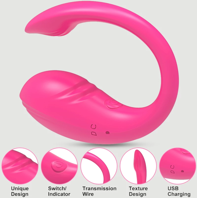 Ασύρματος Δονητής Σιλικόνης με Application Sexopolis Kala App Controlled Silicone Premium Vibrator - Ροζ