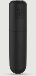 Επαναφορτιζόμενος Bullet Δονητής Σιλικόνης Jollie Rechargeable Silicone Bullet Vibrator - Μαύρος