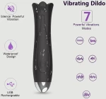 Μίνι Δονητής Σιλικόνης My Mini Tongue Silicone Mini Vibrator - Μαύρος