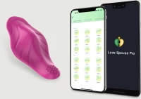 Δονητής Εσωρούχου Σιλικόνης με Application Anika App Controlled Silicone Panty Egg Vibrator - Ροζ