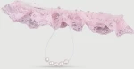 Κιλοτάκι Τύπου String Με Πέρλες & Δαντέλα Pearl & Lace String Panty – Ροζ