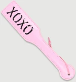 Paddle Με Χάραξη XOXO Candy Spank Series Paddle With XOXO Cutout – Ροζ