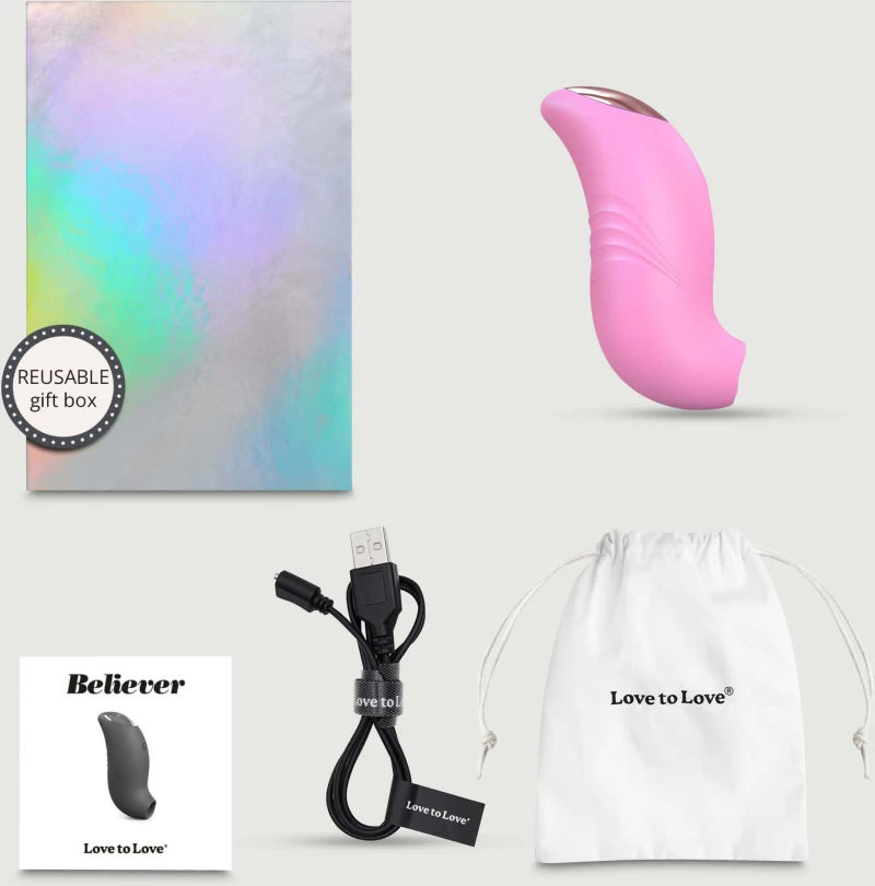 Κλειτοριδικός Αναρροφητής Believer Premium Clitoral Suction Stimulator - Ροζ