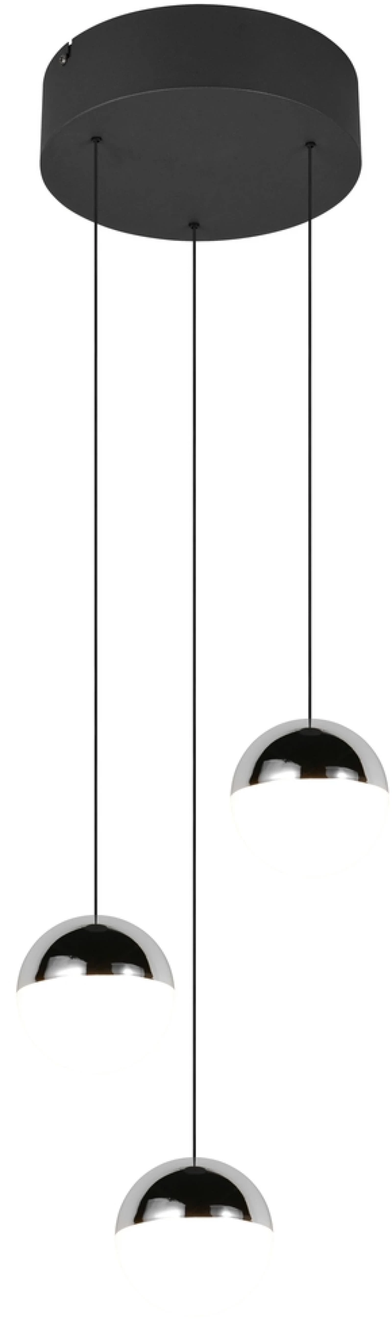 Φωτιστικό Κρεμαστό Reality Lighting -RL SENTA R33553306 Χρώμιο (Chrome) 4000K