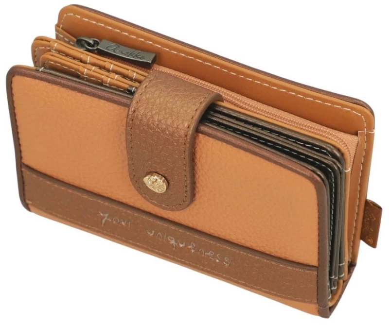 Πορτοφόλι Γυναικείο Anekke Gaia 42879-902 Camel Camel