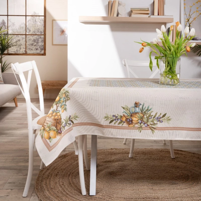 Τραπεζομάντηλο Mediterraneo Teoran 140x220cm