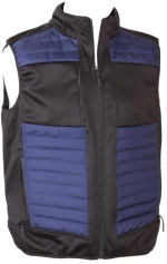 Γιλέκο αδιάβροχο δύο υλικών BLACK/BLACK