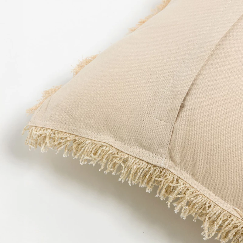 LIBERTA RASUL ΔΙΑΚΟΣΜΗΤΙΚΟ ΜΑΞΙΛΑΡΙ 45x45cm ΥΦΑΣΜΑ ΜΠΕΖ POLYESTER