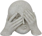 LIBERTA GLANCE ΔΙΑΚΟΣΜΗΤΙΚΟ ΠΡΟΣΩΠΟ 21.3x7x16.8cm POLYRESIN OFF WHITE