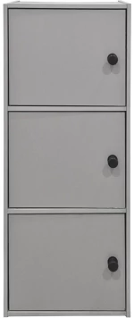 Ντουλάπα-στήλη Wirdia pakoworld ανοιχτό γκρι 30.5x24x71.5εκ