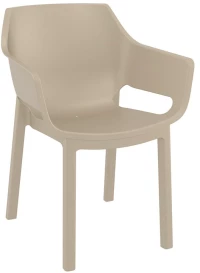 DORA TAUPE ΠΟΛΥΘΡΟΝΑ ΠΟΛ/ΝΙΟΥ 58X59X80εκ.