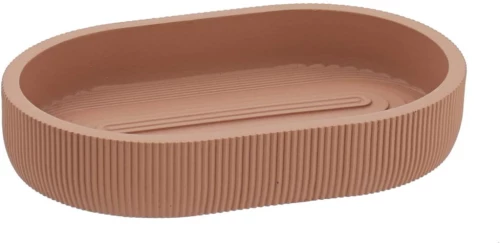 Σαπουνοθήκη κεραμυδί polyresin 13x9cm