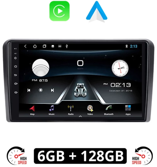 CITROEN JUMPY (2006 - 2016) Android οθόνη αυτοκίνητου 6GB με GPS WI-FI (ηχοσύστημα αφής 9" ιντσών OEM Youtube Playstore MP3 USB Radio Bluetooth Mirrorlink εργοστασιακή, 4x60W, AUX)
