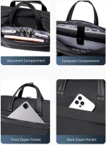 ARCTIC HUNTER τσάντα ώμου GWB00849 με θήκη laptop 15.6", 14L, χακί
