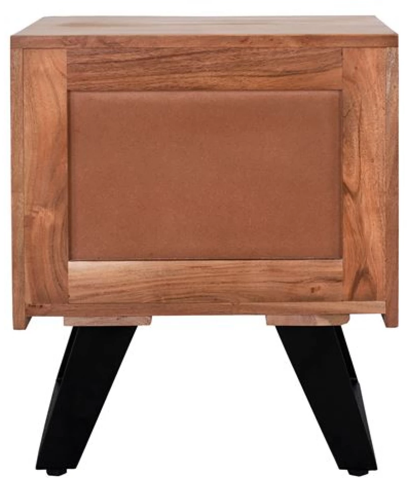 AP Κομοδίνο ξύλινο Aletta 45x35x56εκ. 50218252