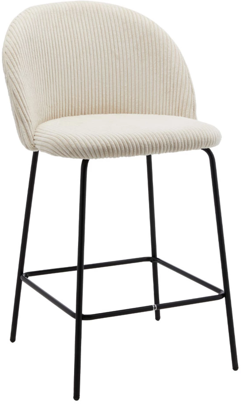 Liberta Σκαμπό bar VOTSALO cream 48x56xH95cm