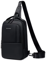 GOLDEN WOLF τσάντα Crossbody GXB00725, 4L, μαύρη