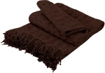Ριχτάρι Σενίλ  Dark Brown Μονοθέσιο
