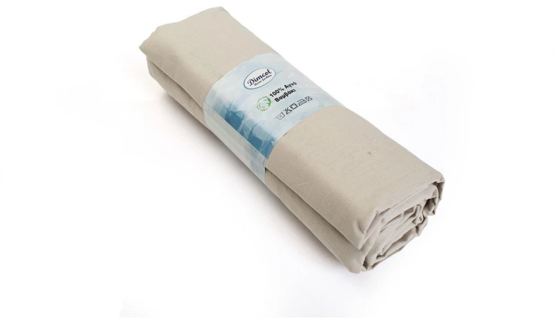 Σεντόνι Με Λάστιχο 1 τεμ. Exotic Line 180X200 30 Beige 100%  Cotton