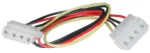 Καλώδιο Επέκτασης Τροφοδοσίας IDE 4 Pin Molex Αρσενικό σε 4 Pin Θηλυκό (40cm) (OEM)
