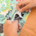 Sticker box με 90 αυτοκόλλητα - Άγρια Ζώα - Poppik
