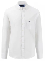 ΠΟΥΚΑΜΙΣΟ FYNCH HATTON SUPERSOFT COTTON 3394-66347063, Χρώμα WHITE