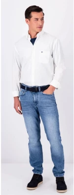 ΠΟΥΚΑΜΙΣΟ FYNCH HATTON SUPERSOFT COTTON 3394-66347063, Χρώμα WHITE