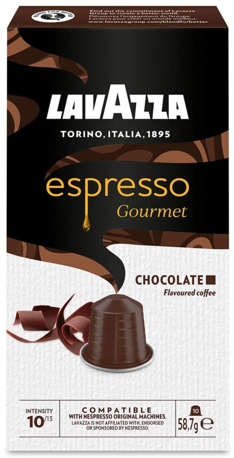 Κάψουλες Nespresso Συμβατές Lavazza Gourmet Chocolate 100 Τεμάχια